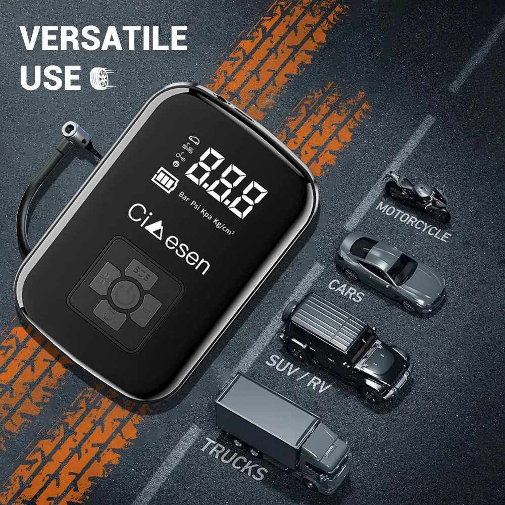 Portable Wireless Tire Inflator